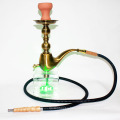 Tobacco pipe acrylic shisha hookah with led light base